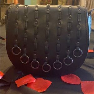 Black LieBeskins Berlin purse